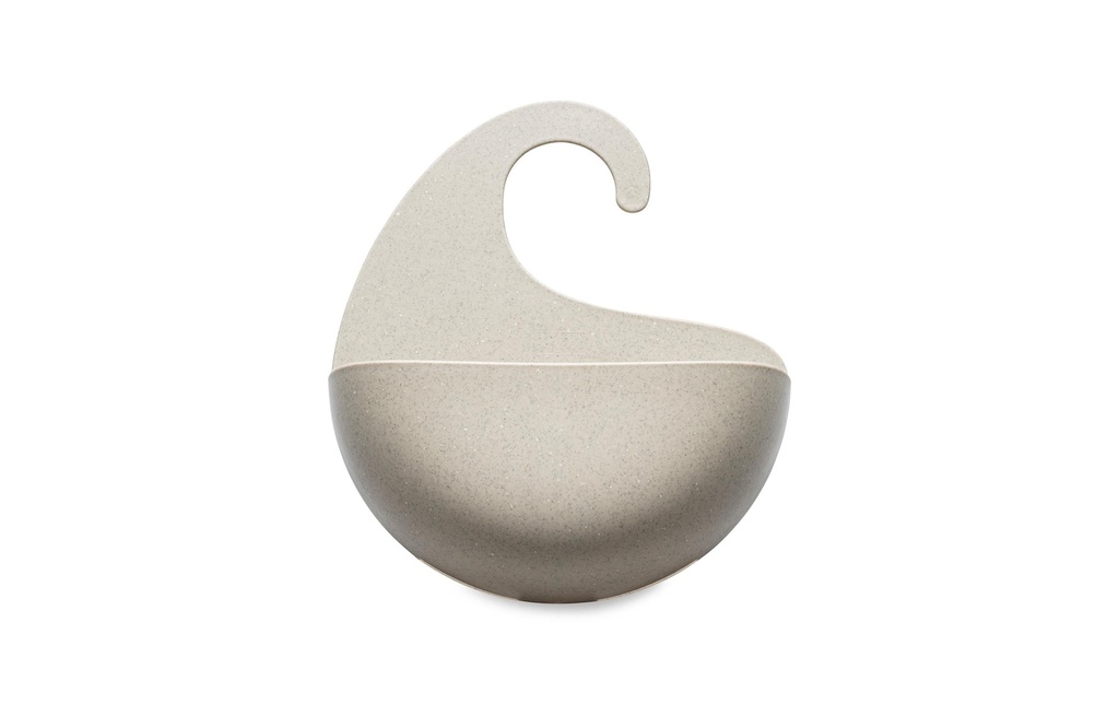 Koziol Supports pour produit de douche Utensilo Surf M, Sabler/Jaune