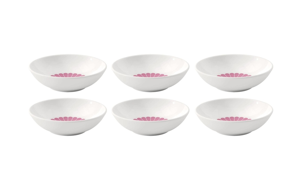 Villeroy & Boch Coupe à dessert Fleur 6 Pièce/s, Rose