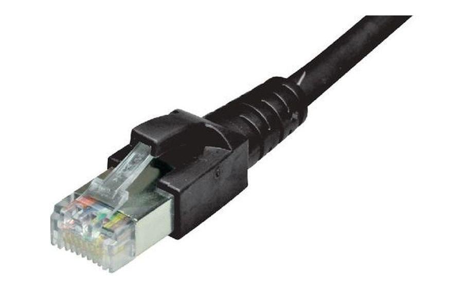Dätwyler IT Infra Câble patch  Cat 6A, S/FTP, 4 m, Noir