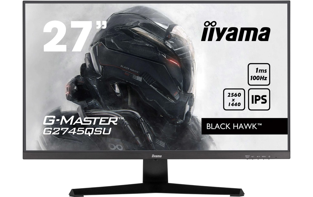 iiyama Moniteur G-Master G2745QSU-B2 27 , 2560 x 1440 (WQHD)