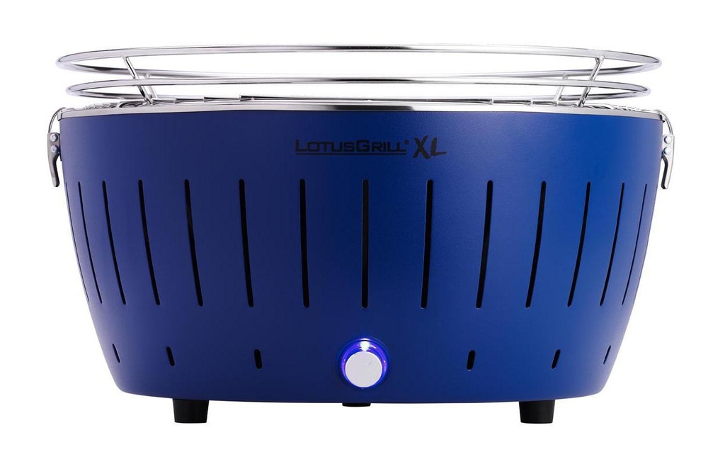 LotusGrill Barbecue de table XL, Bleu profond, Ø 40.5 cm