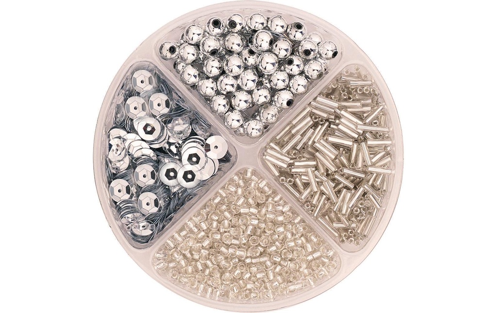 Knorr Prandell Perles en plastique 30 g Argenté