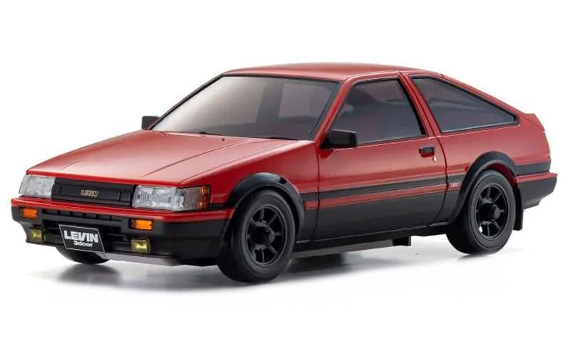 Kyosho Mini Z MA020 Toyota Corolla Levin AE86 Rouge, ARTR, 1:27