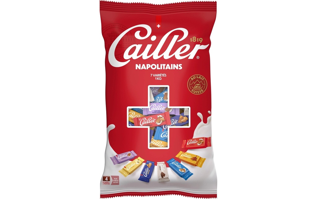 CAILLER Cailler Napolitains 1kg (1000 pces)