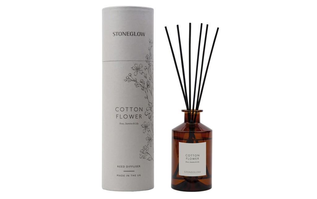 Stoneglow Bâtonnets parfumés Cotton Flower 160 ml