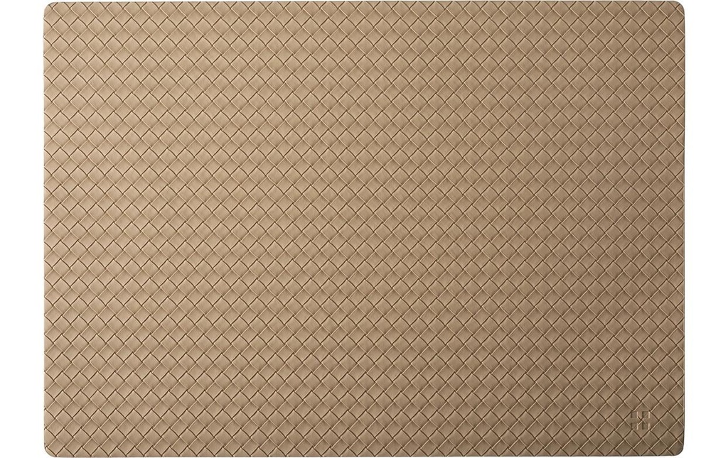 Lunasol Set de table Braid d'ambiance Elements PVC, sable 45 x 32 cm