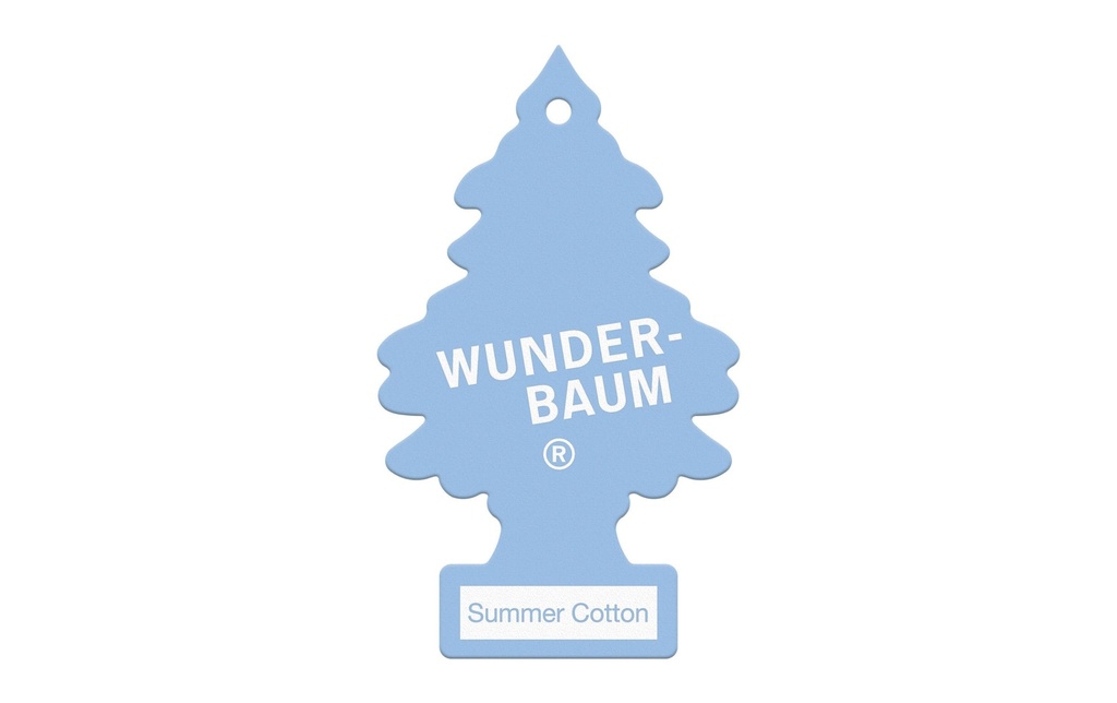 Wunderbaum Désodorisant pour voiture Summer Cotton
