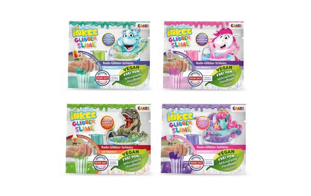 Craze Plaisir dans la baignoire Mélange de glu pour le bain Inkee assorti