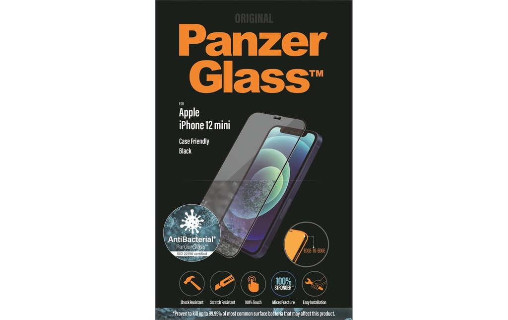 Panzerglass Protection d’écran Case Friendly AB iPhone 12 mini