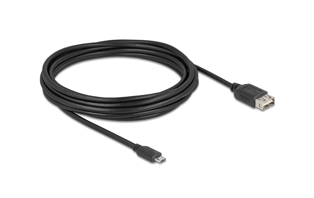 Delock Câble USB 2.0 USB-A - Micro-USB B 5 m
