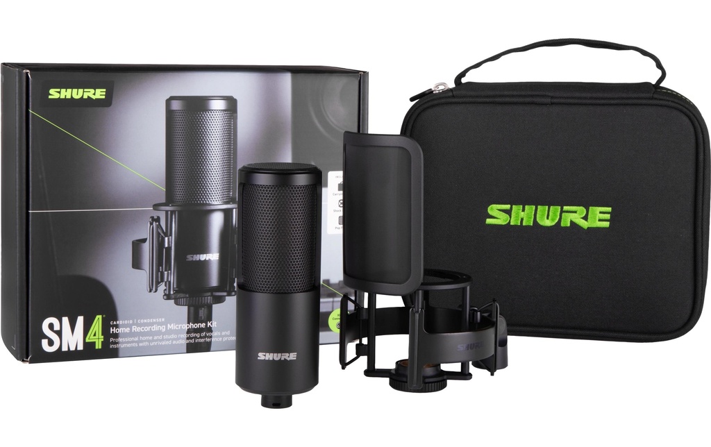 Shure Microphone à condensateur SM4-K-Kit