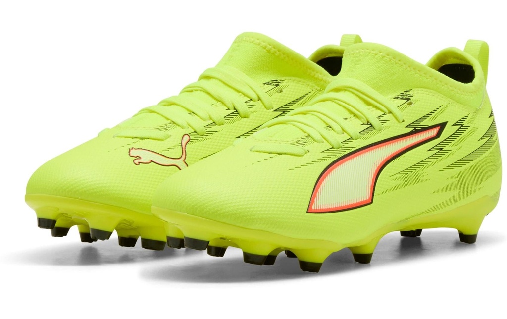 PUMA Shoes Ultra 6 Match FG/AG Jr Jaune, 35