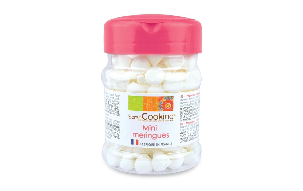 ScrapCooking Minimeringues blanc 35 g