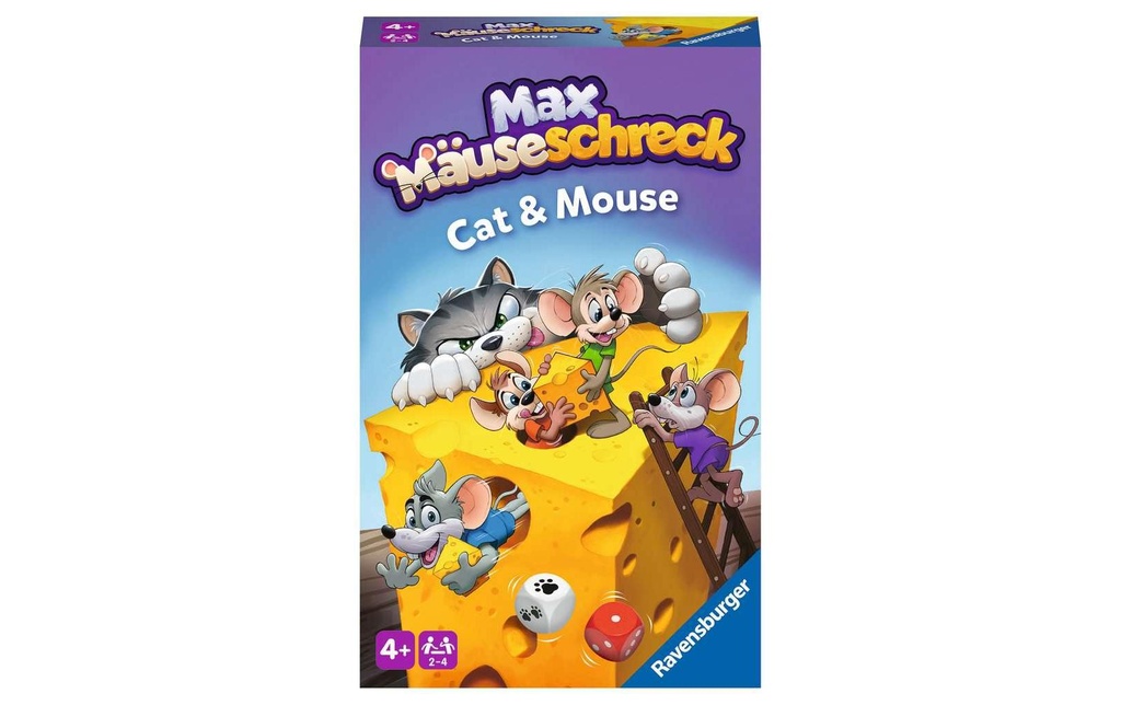 Ravensburger Jeux d’enfant Max Terreur des souris
