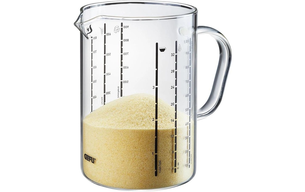 GEFU Verre mesureur Meti 1000 ml