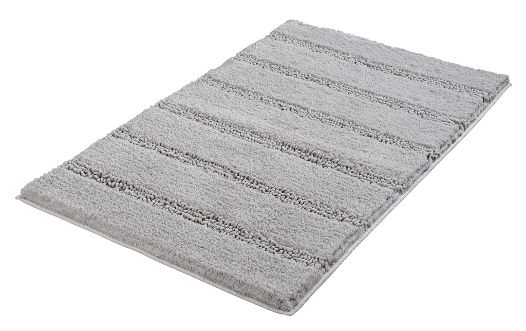 Kleine Wolke Tapis de bain Monrovia 70 x 120 cm, Platine