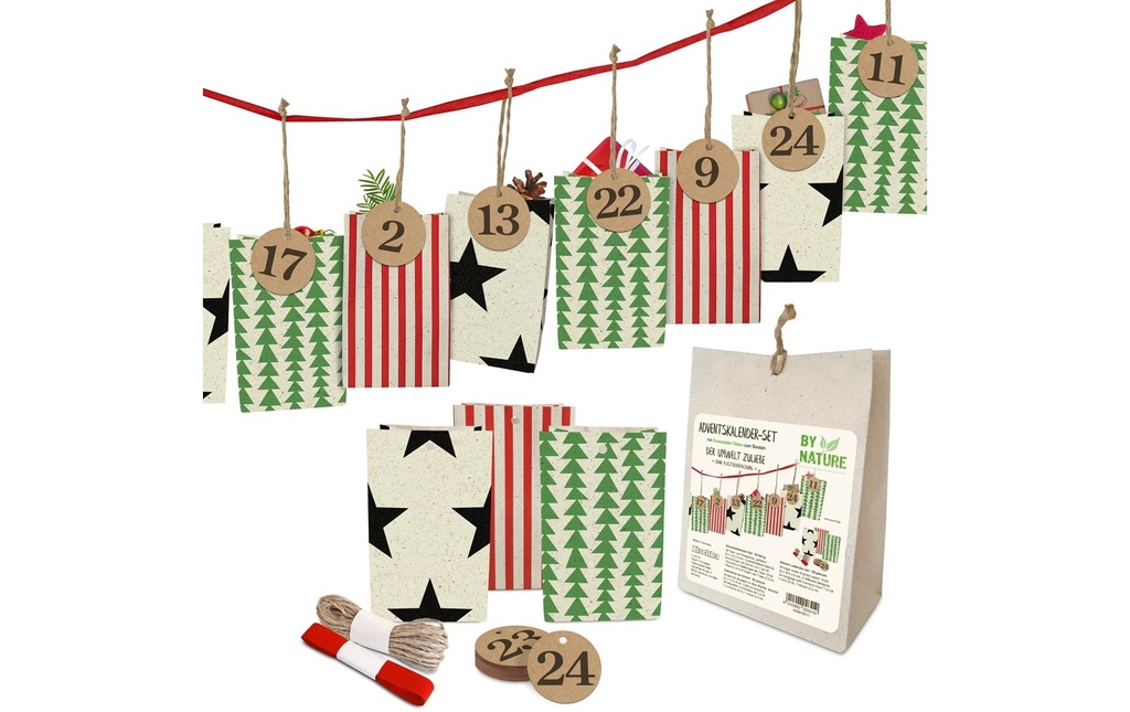 Braun + Company Calendrier de l’Avent Set by Nature 24 sachets