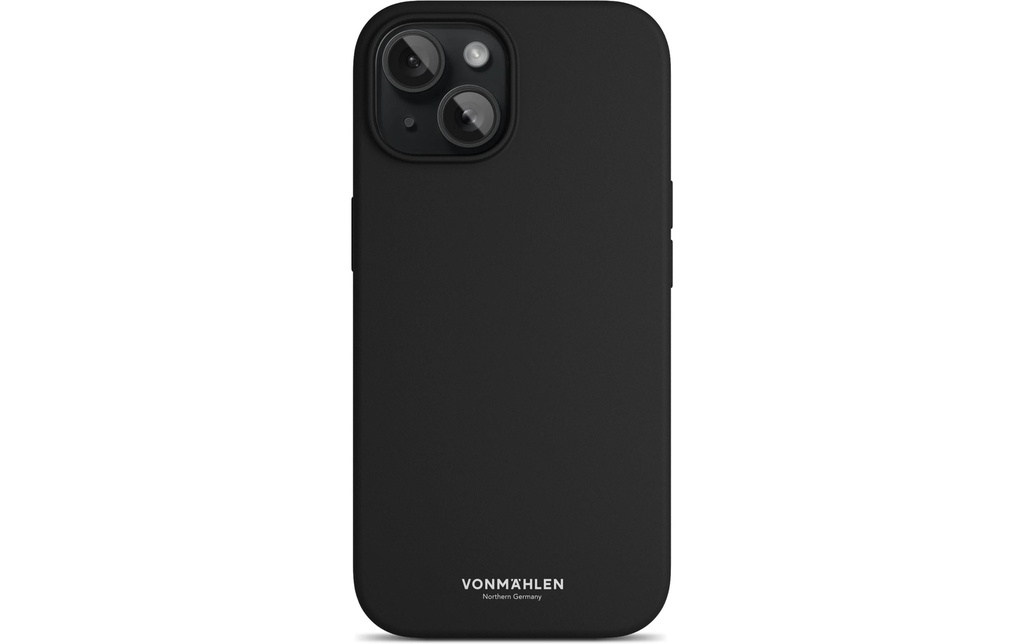Vonmählen Coque arrière Eco Silicone iPhone 15 Plus Black