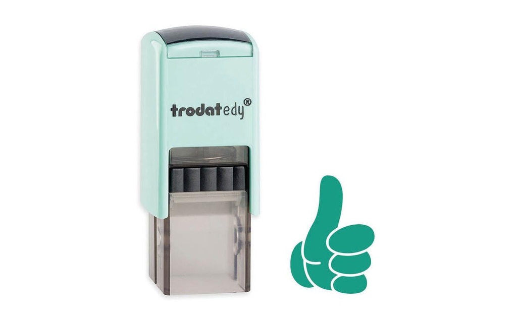 Trodat Timbre à motif Edy Fix Pouce, jaune
