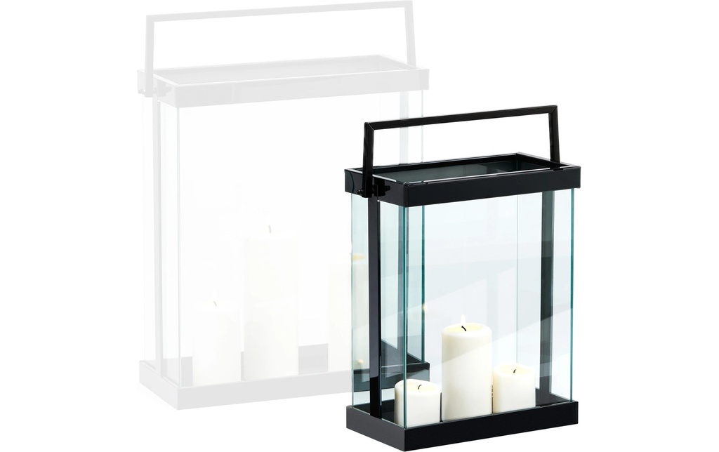 Philippi Lanterne Luxor S 42 cm, noir
