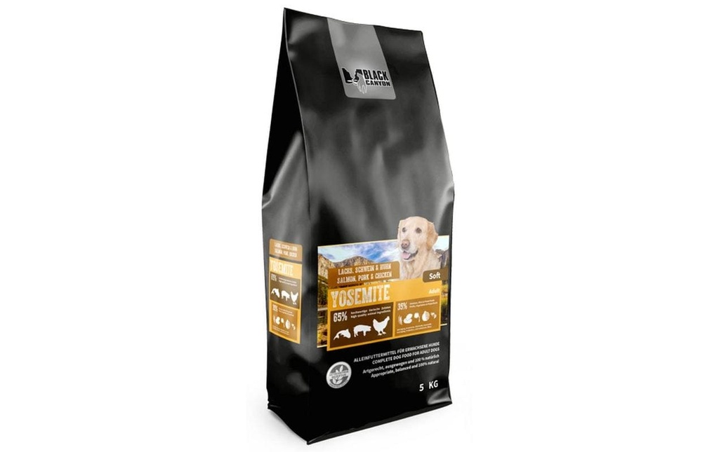 Black Canyon Aliments mi-humides pour animaux Adult Soft Yosemite, 5 kg