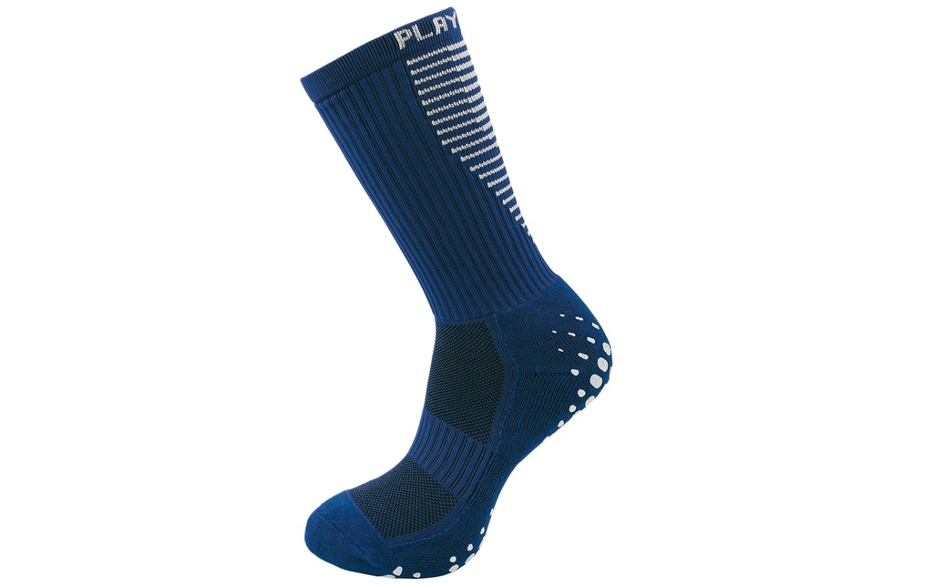 PlayWear Grip Socks 43 - 47, Bleu foncé