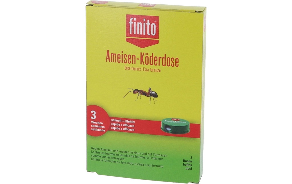 finito Boîte d'appât pour fourmis, 2 Pièce/s