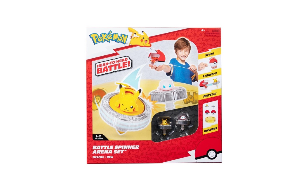 Jazwares Set d'arène Battle Spinner Pokémon