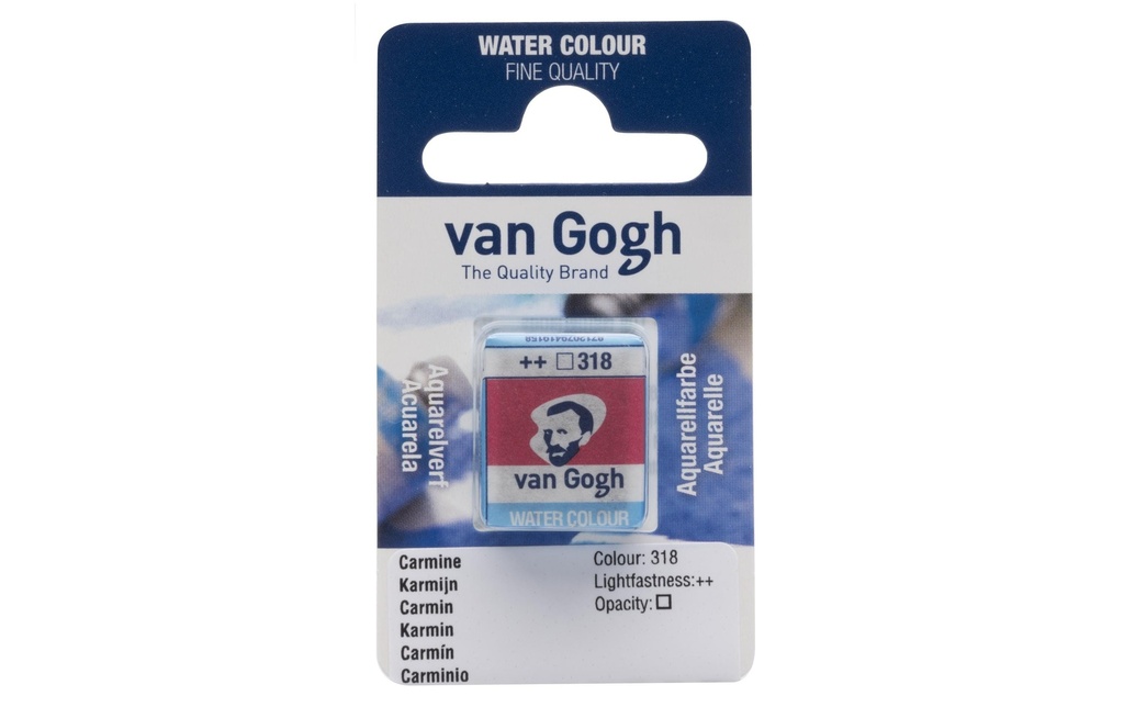 Van Gogh Peinture pour aquarelle 318 Carmine, 1 pièce