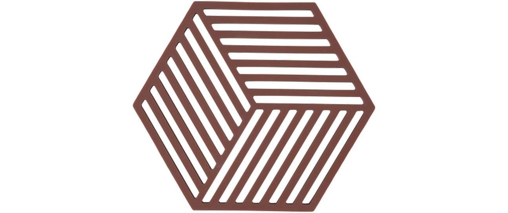 Zone Denmark Dessous de plat Hexagone Bourgogne