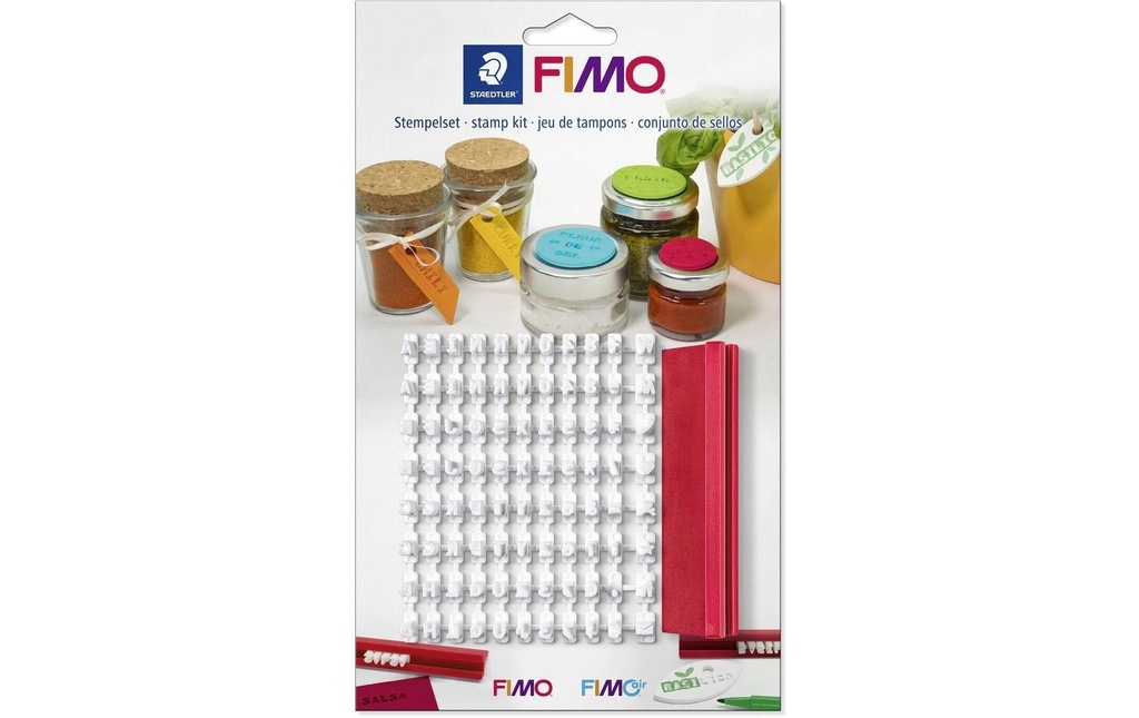 Fimo Set de tampons 88 caractères