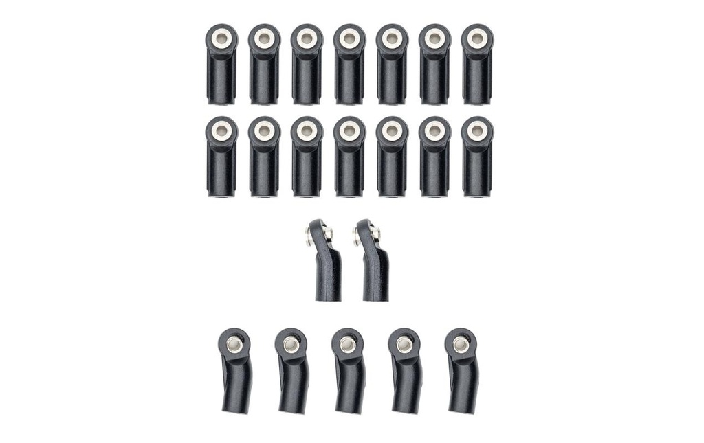 Hobbytech Kit de têtes et de cupules sphériques CRX2