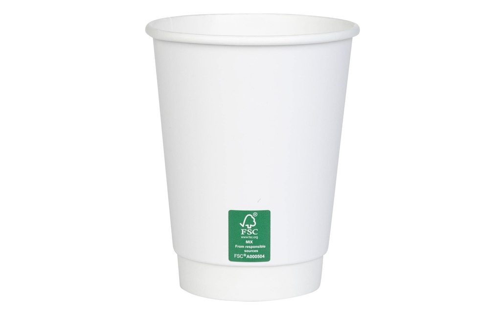 FURBER Tasses à café jetables 400 ml, 50 pièces