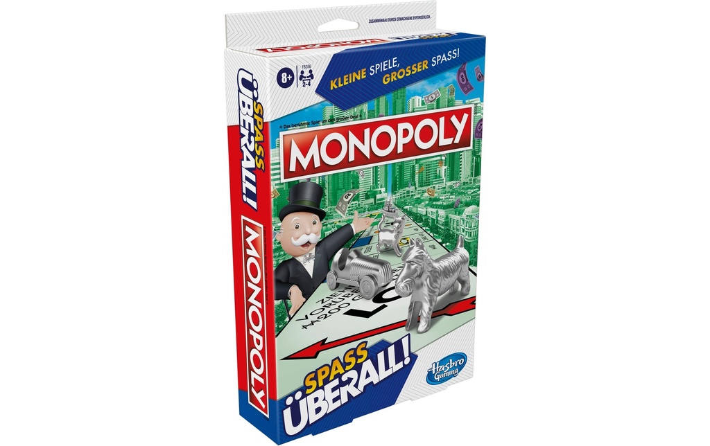 Hasbro Gaming Jeux pour la famille Monopoly Kompakt -DE-