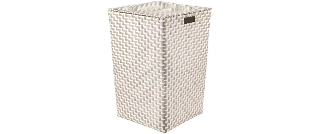 Kleine Wolke Corbeille à linge Double 65 l, Nature