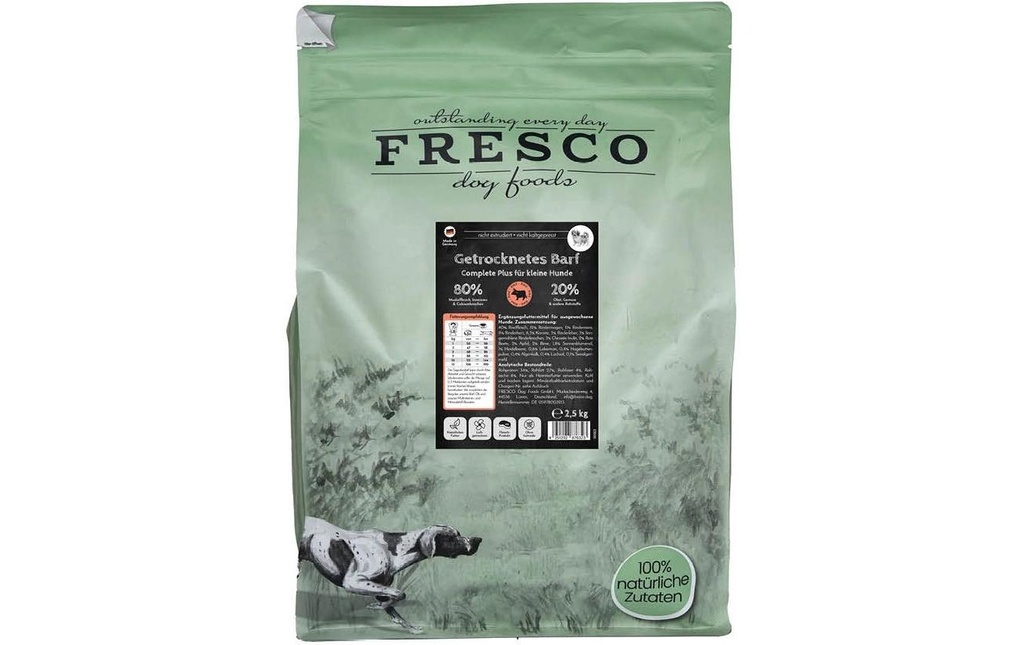 FRESCO Alimentation sèche Complete Plus Mini bœuf, 2,5 kg