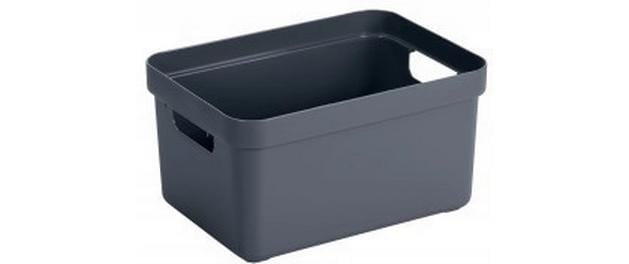 Sigma Home Boîte de rangement 5 litres Bleu foncé