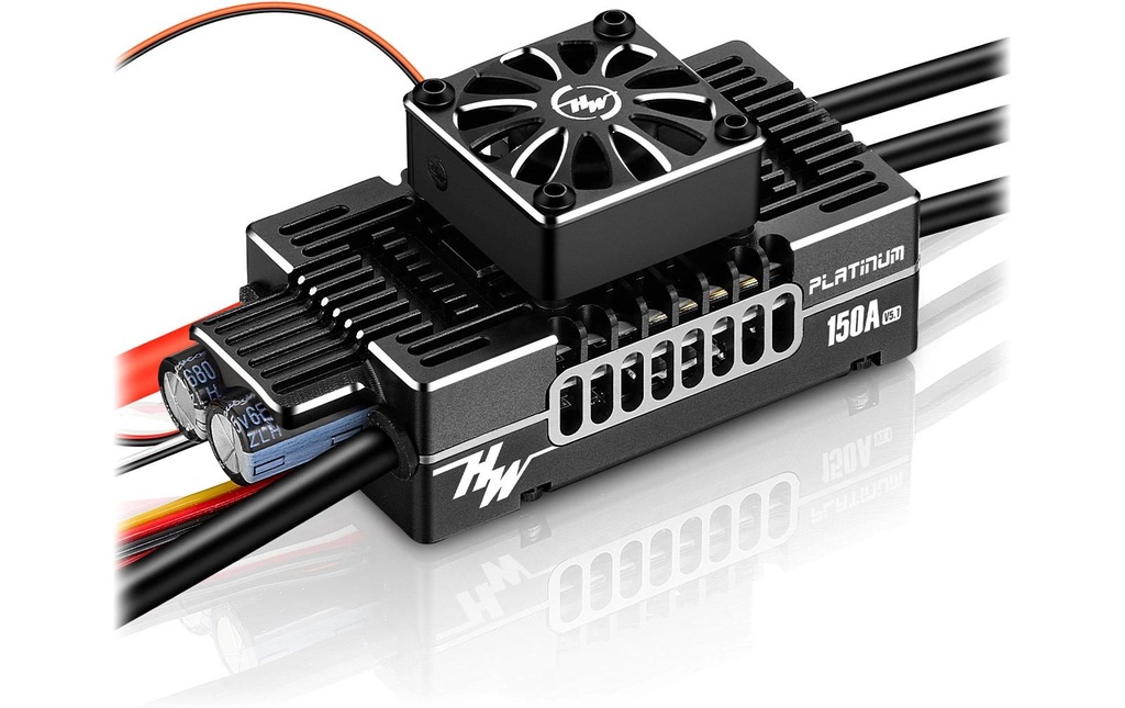 Hobbywing Régulateur Brushless Platinum Pro V5.1 150 A, 3-8S, BEC