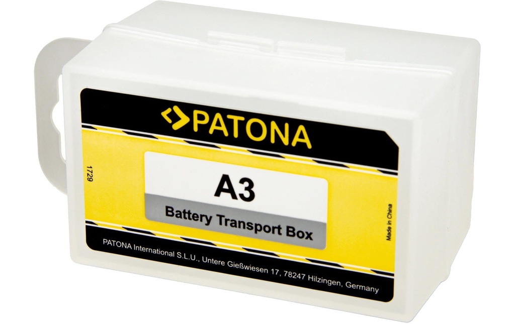 Patona Boîte d'accumulateurs pour Panasonic DMW-BLJ13, NP-F550 et NP-F770