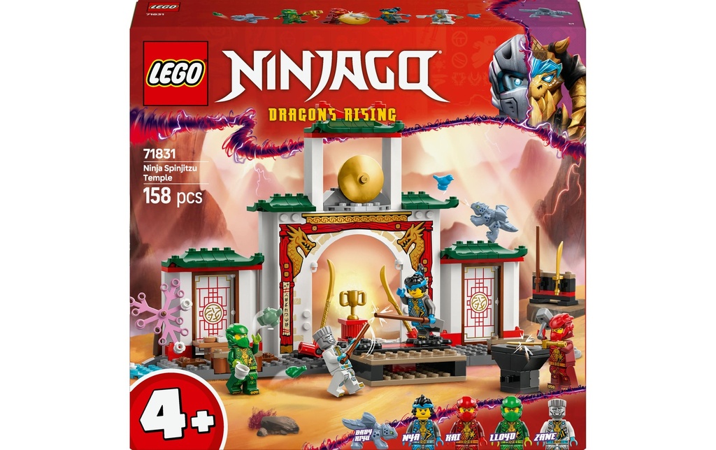 LEGO® Ninjago Temple Spinjitzu des ninjas 71831