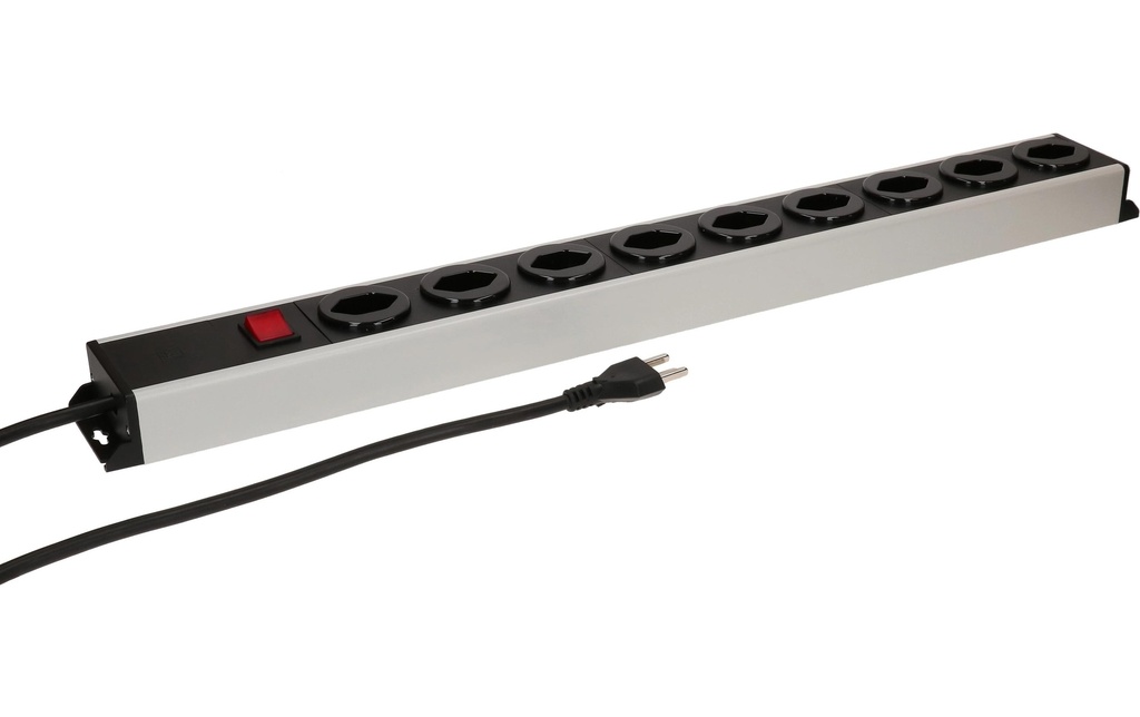 Max Hauri Multiprise Power Line 9x type 23 interrupteur 1.5m