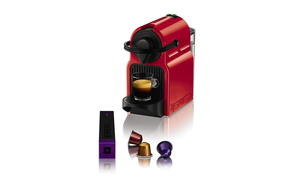Krups Machine à café Nespresso Inissia XN1005 Rouge