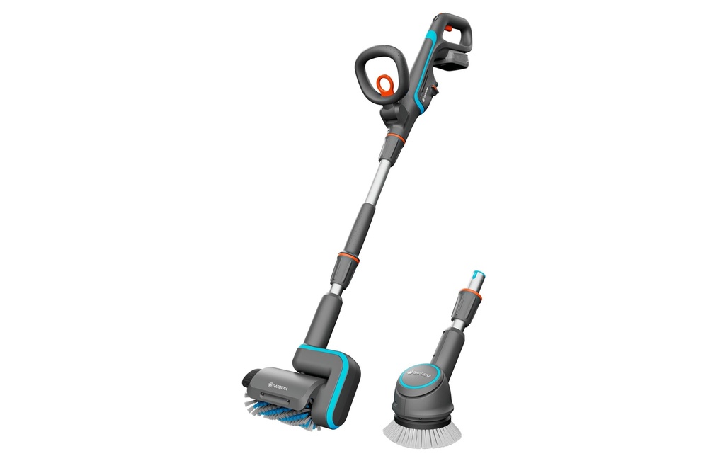 GARDENA Multi-nettoyeur sur batterie AquaBrush Universal 04/18 V P4A Set