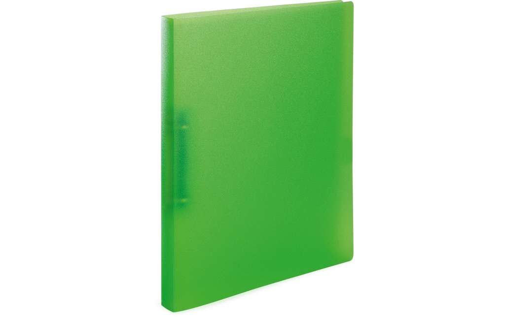 HERMA Classeur à anneaux A4 translucide vert clair Mécanisme d'anneau 2D