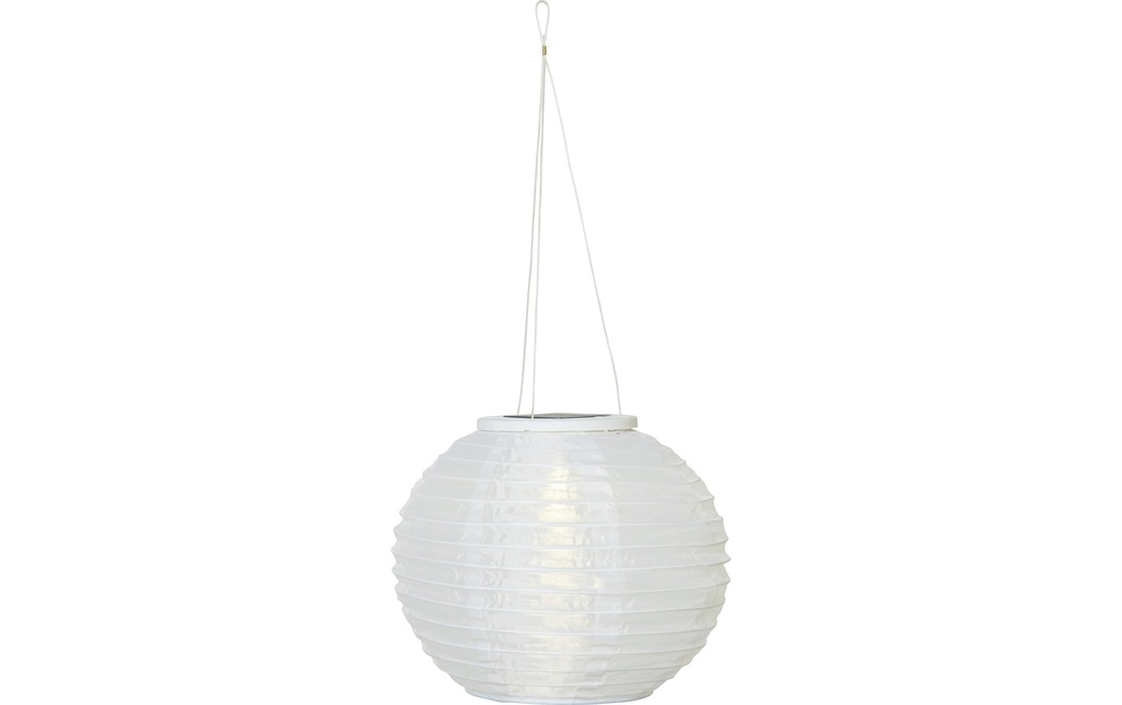 Star Trading Festival solaire des lampions, Ø 25 cm, blanc