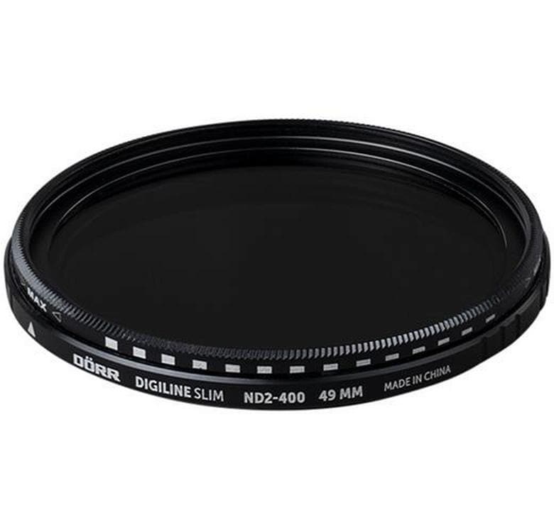 Dörr Filtre gris Digiline Slim Variable ND2-400 – 49 mm