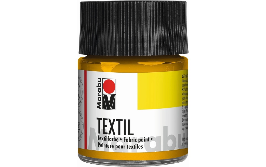 MARABU Textile 50 ml jaune moyen (50 pces)