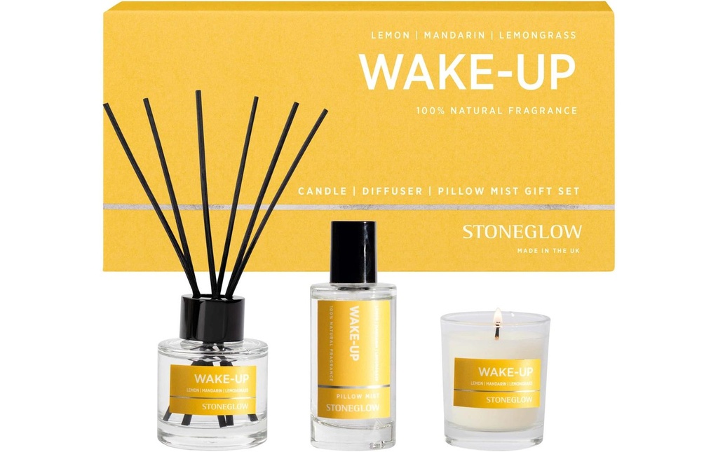 Stoneglow Coffret cadeau Wake Up 3 pièces, 50 ml