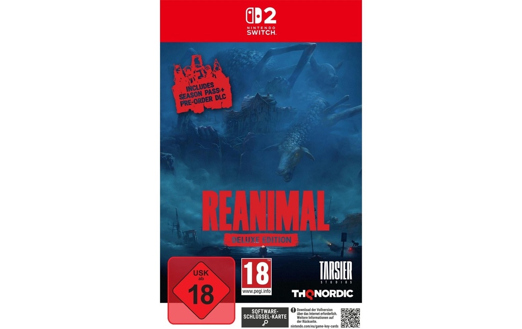 THQ Reanimal édition de luxe (Carte de jeu)