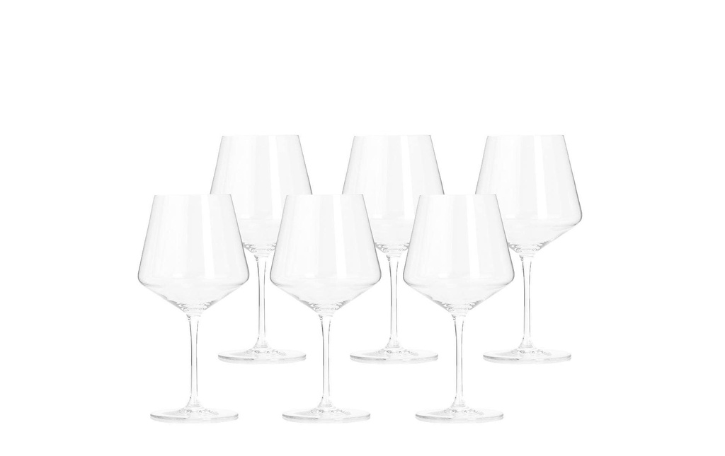 LEONARDO Verre à vin rouge Puccini, Burgundy 730 ml, 6 Pièce/s, Transparent
